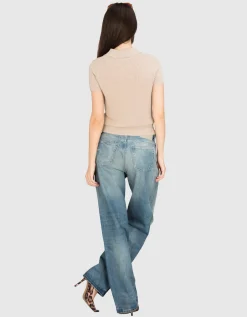 Washed-Out Baggy-Jeans
