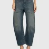 Washed-Out Barrel-Jeans Shon