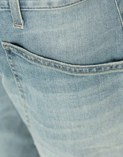 Washed-Out Barrel-Leg-Jeans Shon