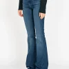 Washed-Out Bootcut-Jeans