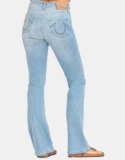 Washed-Out Bootcut-Jeans Becca