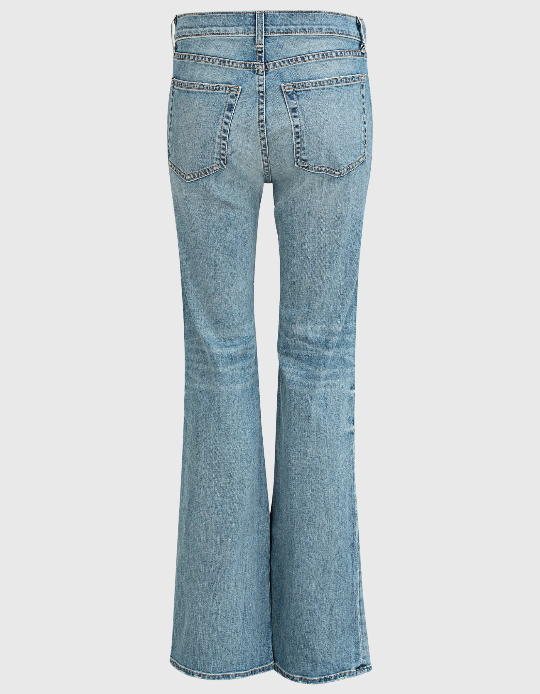 Washed-Out Flare-Leg Jeans Celia