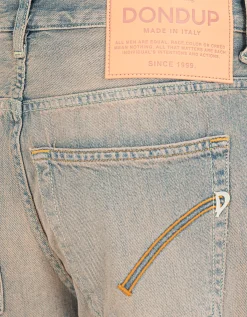 Washed-Out Jeans mit Farbverlauf
