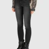 Washed-Out Skinny Jeans
