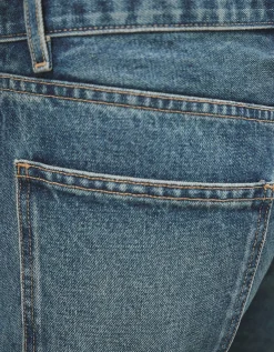 Washed-Out Straight-Leg Jeans Mitchell