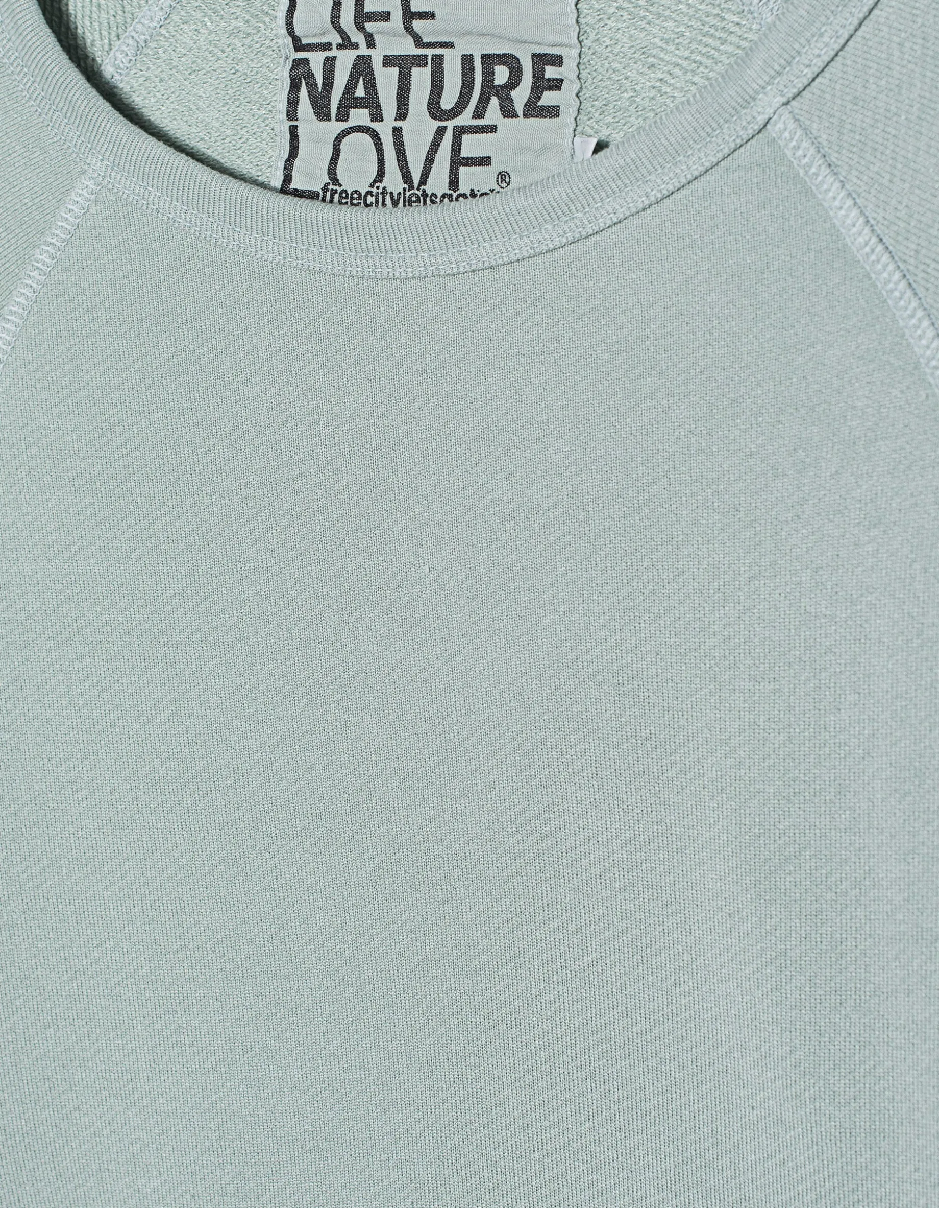 Washed-Out Sweatshirt Lux Raglan