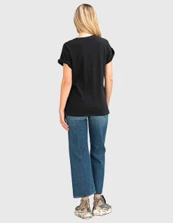 Washed-Out Wide-Leg Jeans