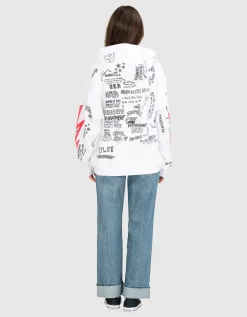 Washed-Out Wide-Leg Jeans