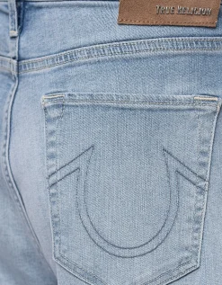 Washed-Out Wide-Leg Jeans