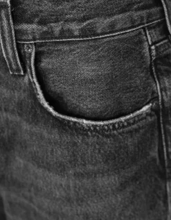 Washed-Out Wide-Leg Jeans Low Slung Baggy