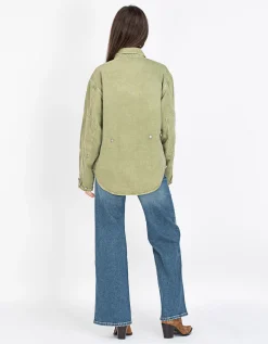 Washed-Out Wide-Leg Jeans Romi French