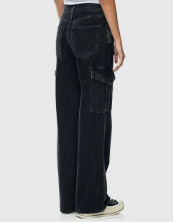 Wide-Leg Cargo-Jeans Minka