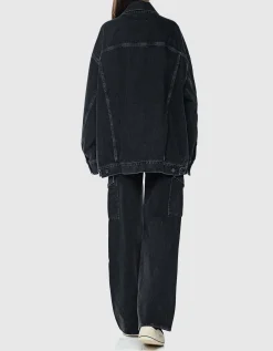 Wide-Leg Cargo-Jeans Minka