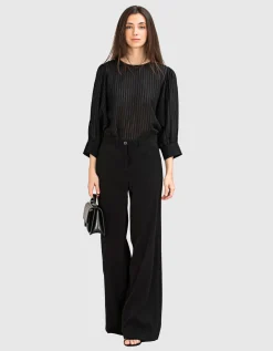 Wide-Leg Hose