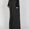 Wide-Leg Hose mit aufgesetzten Taschen