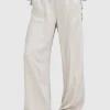 Wide-Leg Hose mit elastischem Bund