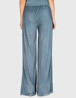 Wide-Leg Hose mit elastischem Bund