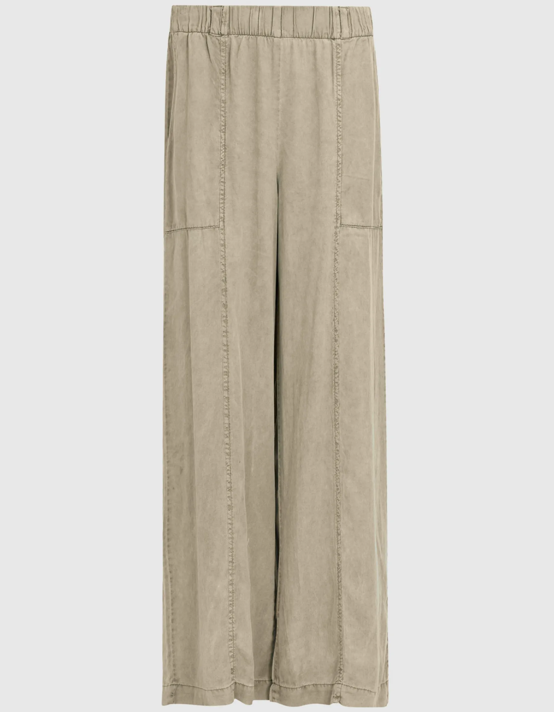 Wide-Leg Hose mit elastischem Bund