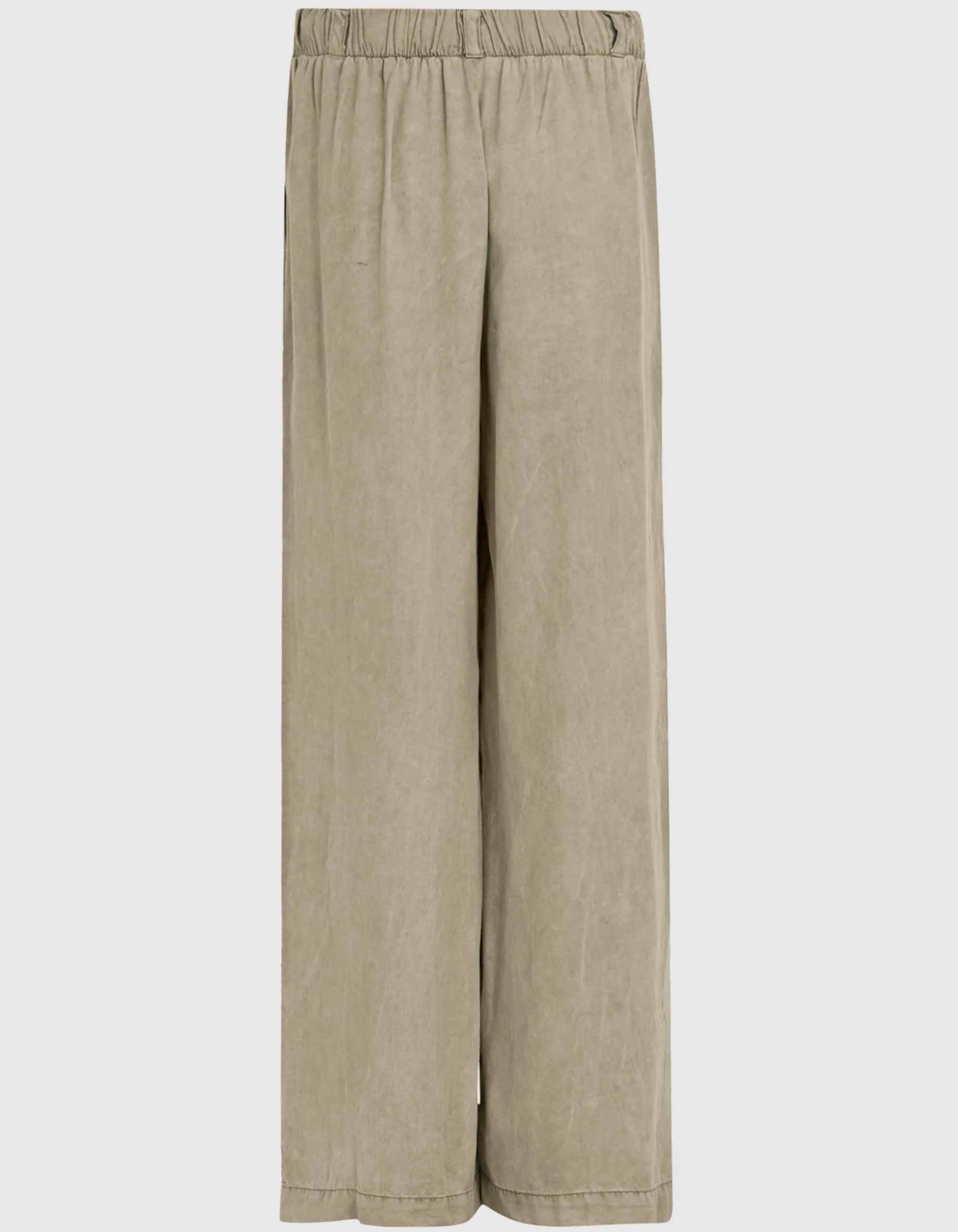 Wide-Leg Hose mit elastischem Bund