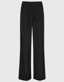 Wide-Leg Hose mit elastischem Bund