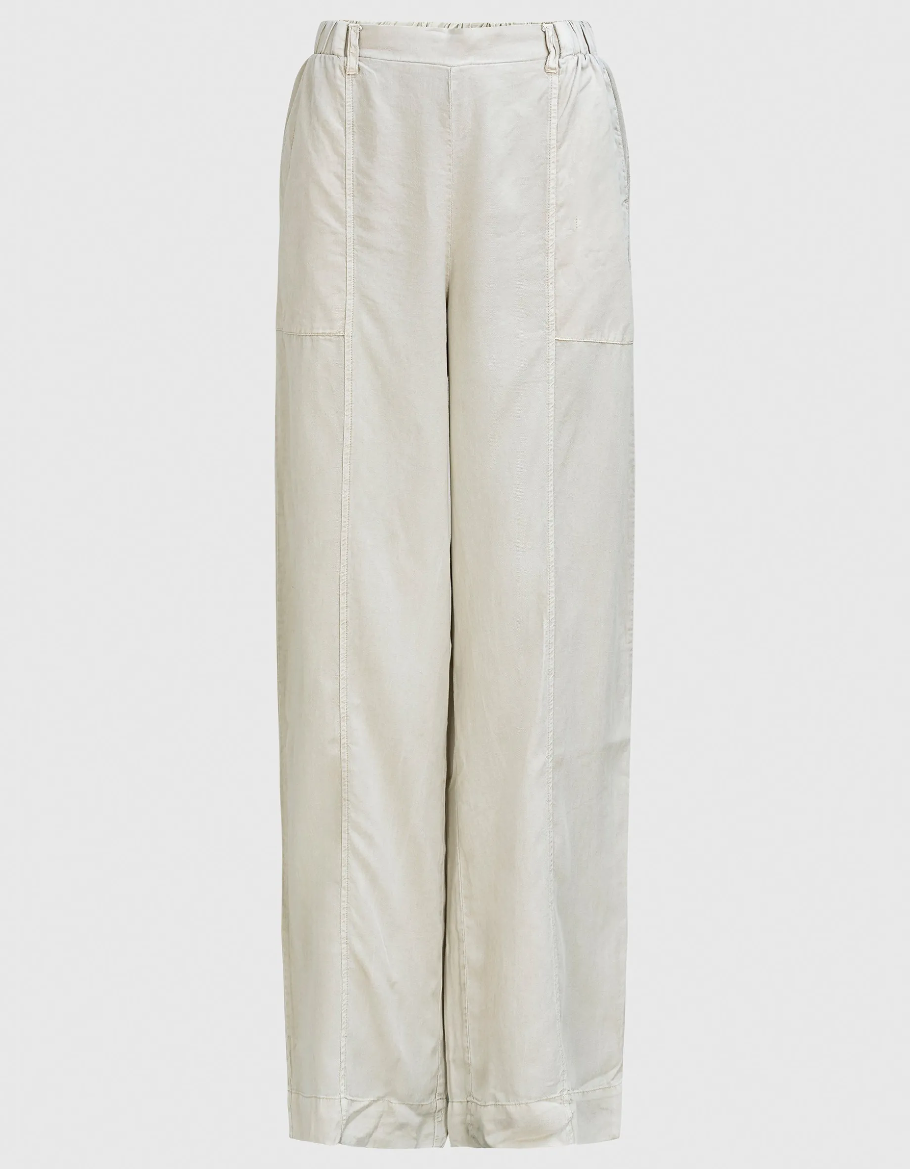 Wide-Leg Hose mit elastischem Bund