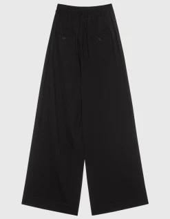 Wide-Leg Hose mit elastischem Bund