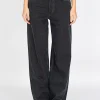 Wide-Leg Jeans Low Slung Baggy