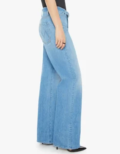 Wide-Leg Jeans mit Bundumschlag