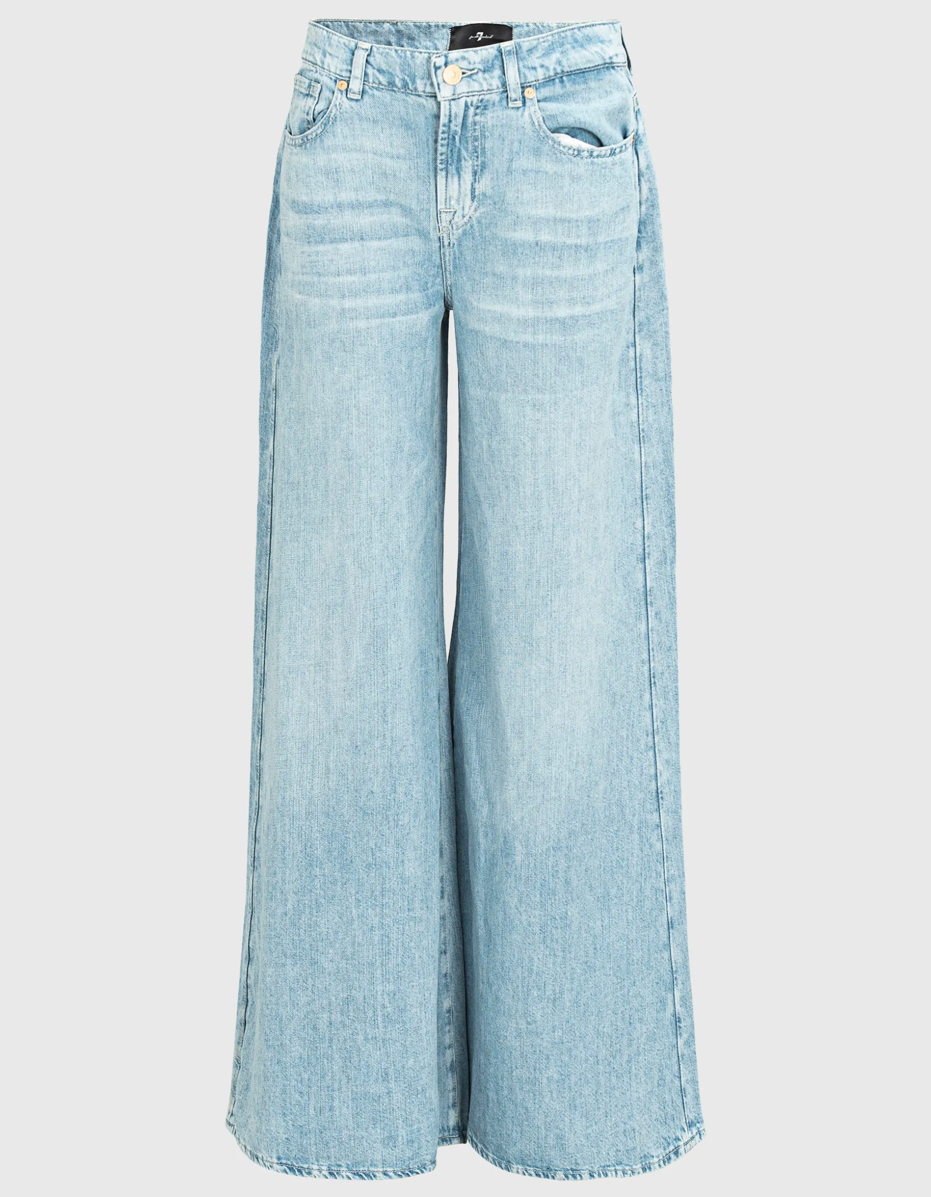 Wide-Leg Jeans Willow mit Leinen-Anteil