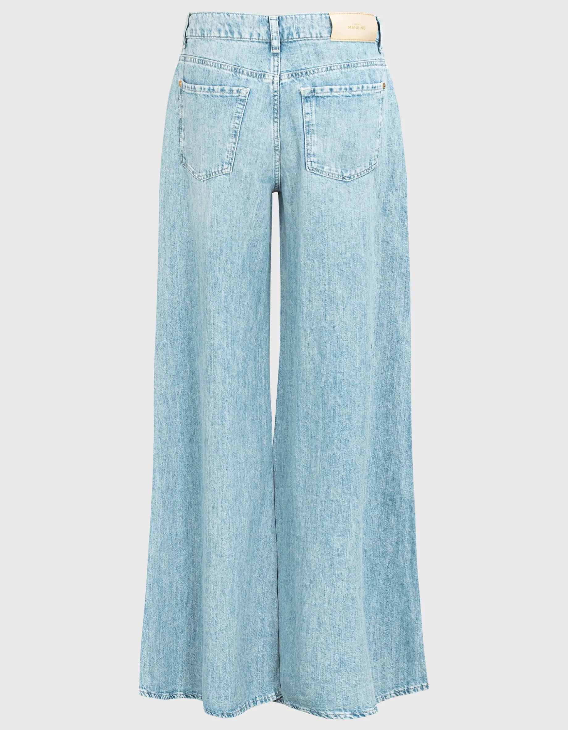 Wide-Leg Jeans Willow mit Leinen-Anteil