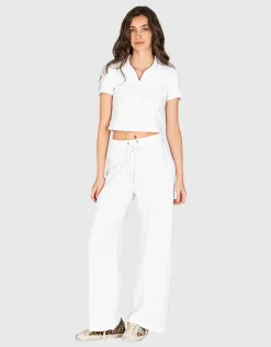 Wide-Leg Jogginghose