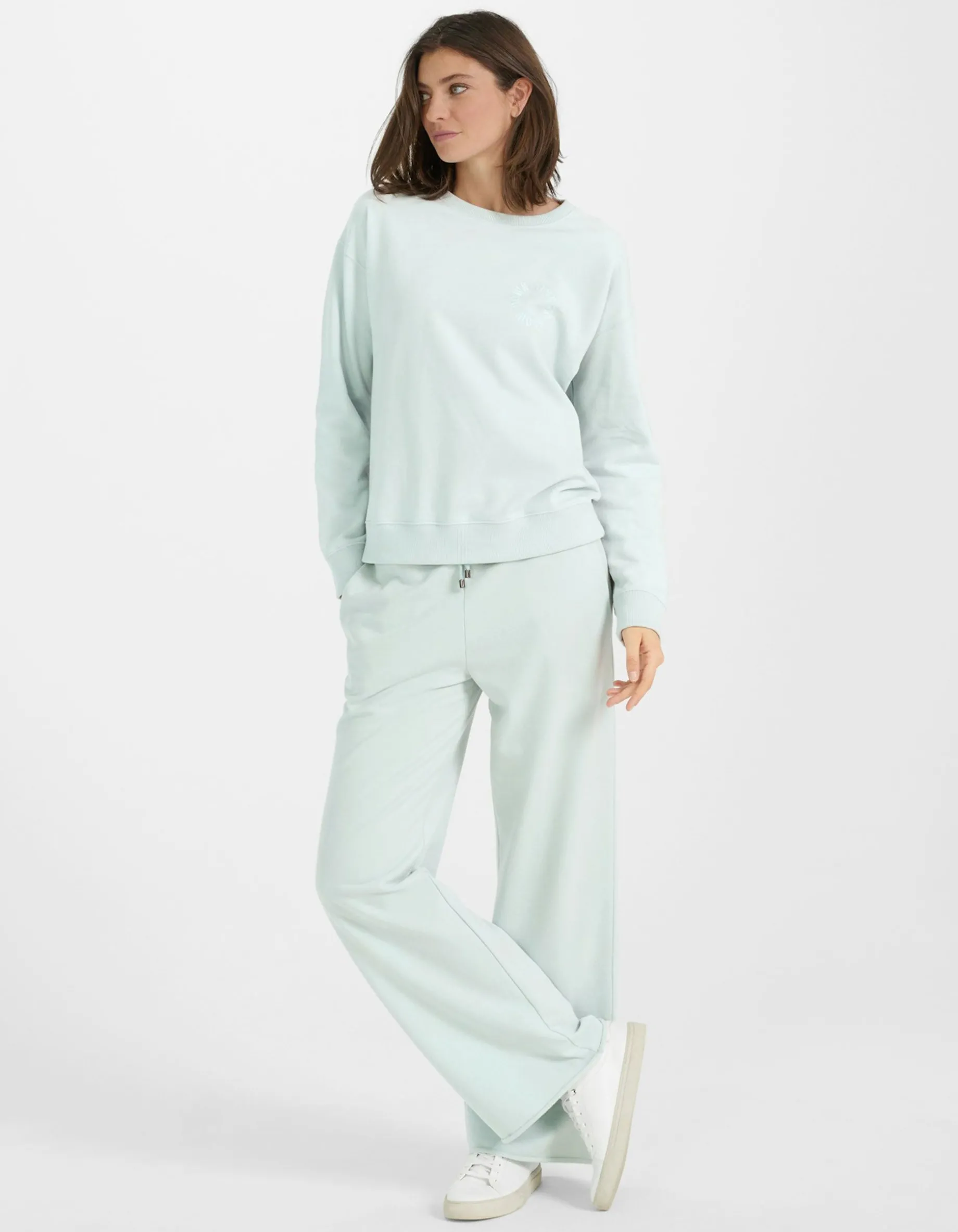 Wide-Leg Jogginghose