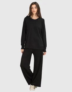 Wide-Leg Jogginghose