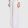 Wide-Leg Leinenhose