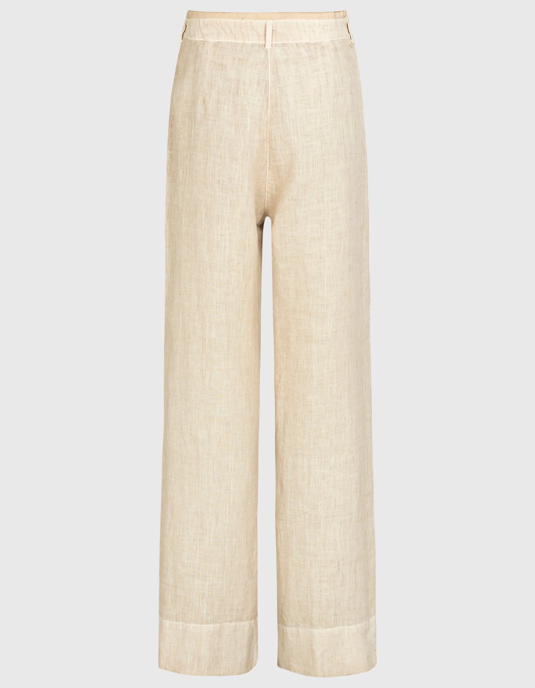 Wide-Leg Leinen-Hose