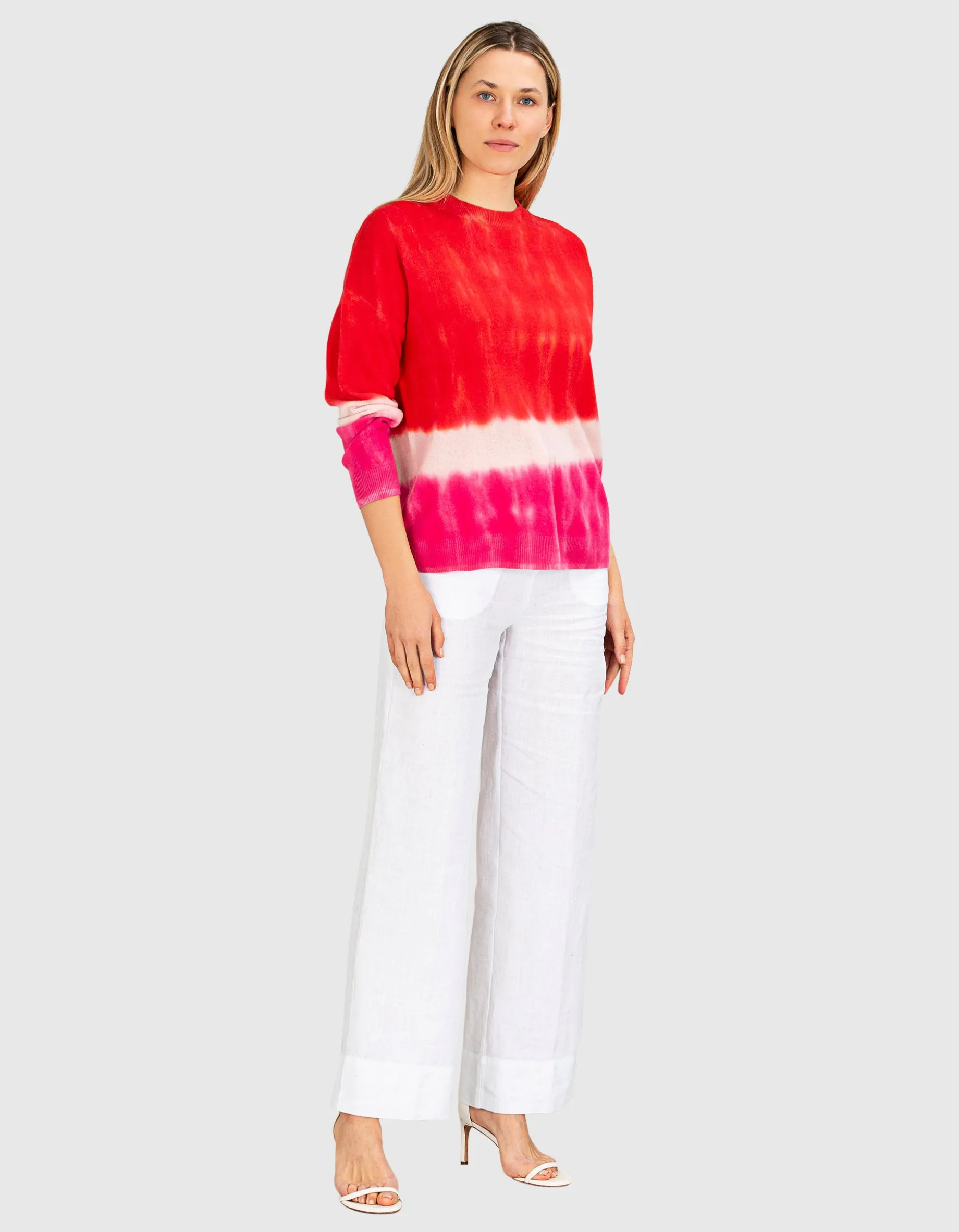 Wide-Leg Leinen-Hose