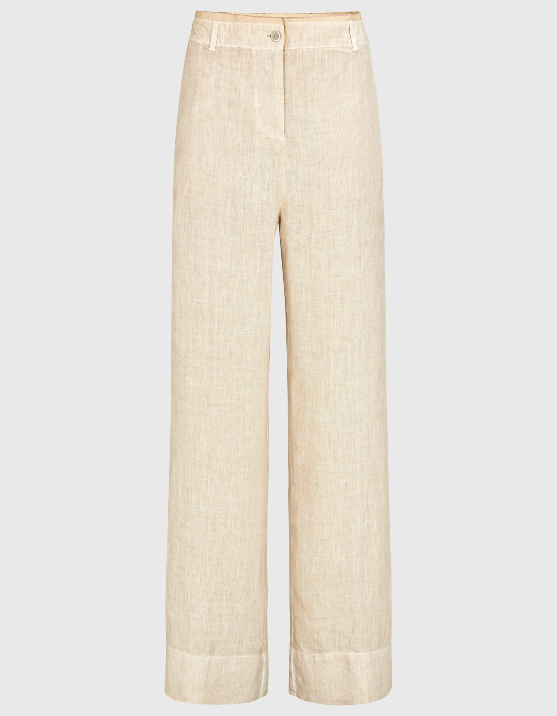 Wide-Leg Leinen-Hose