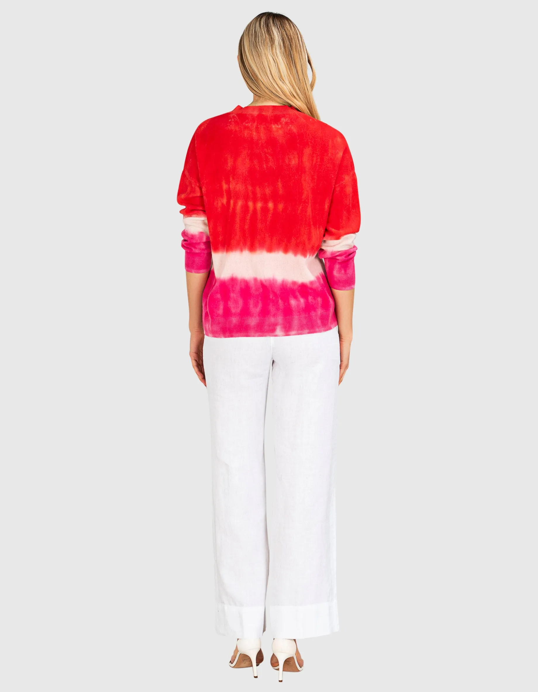 Wide-Leg Leinen-Hose