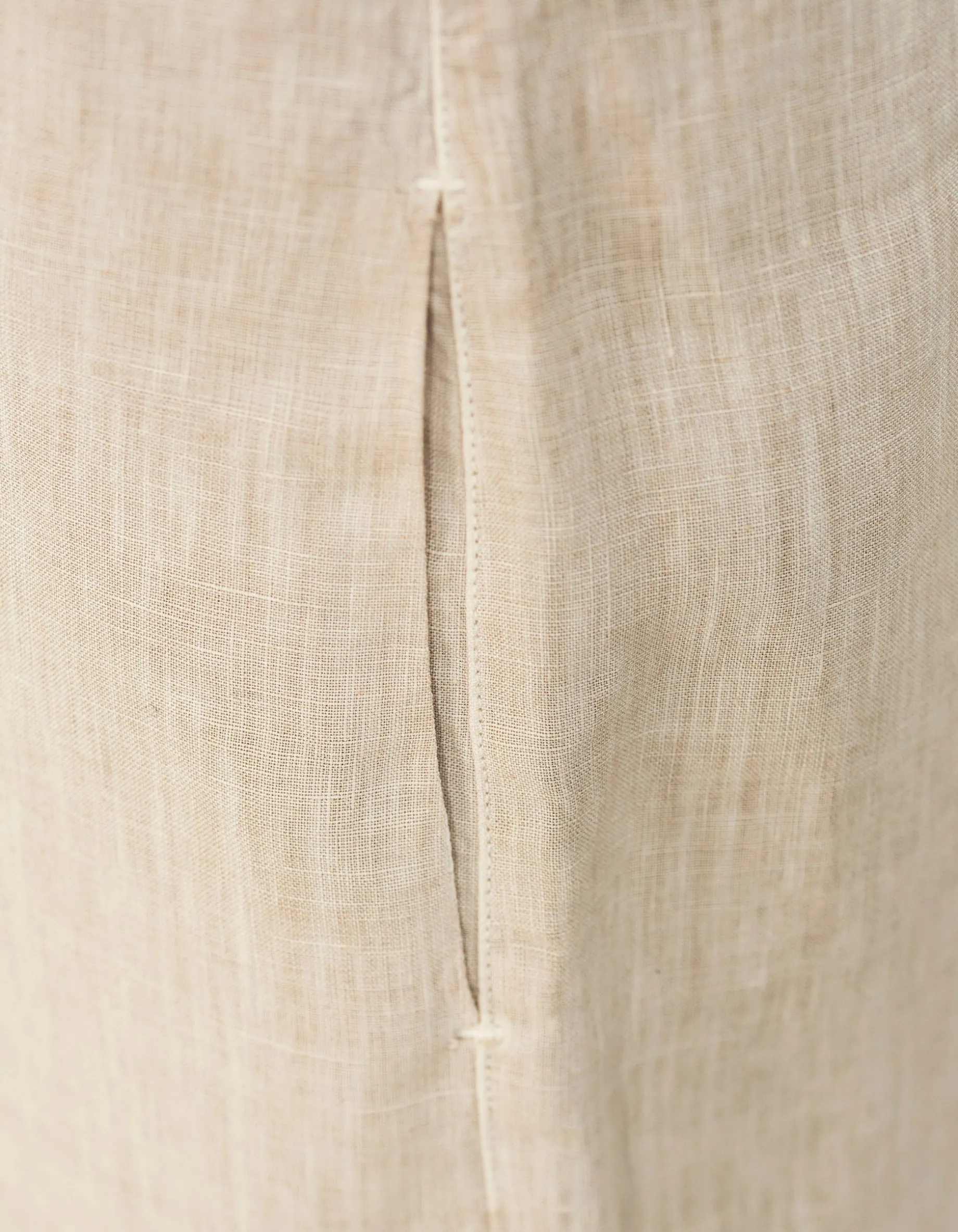 Wide-Leg Leinen-Hose