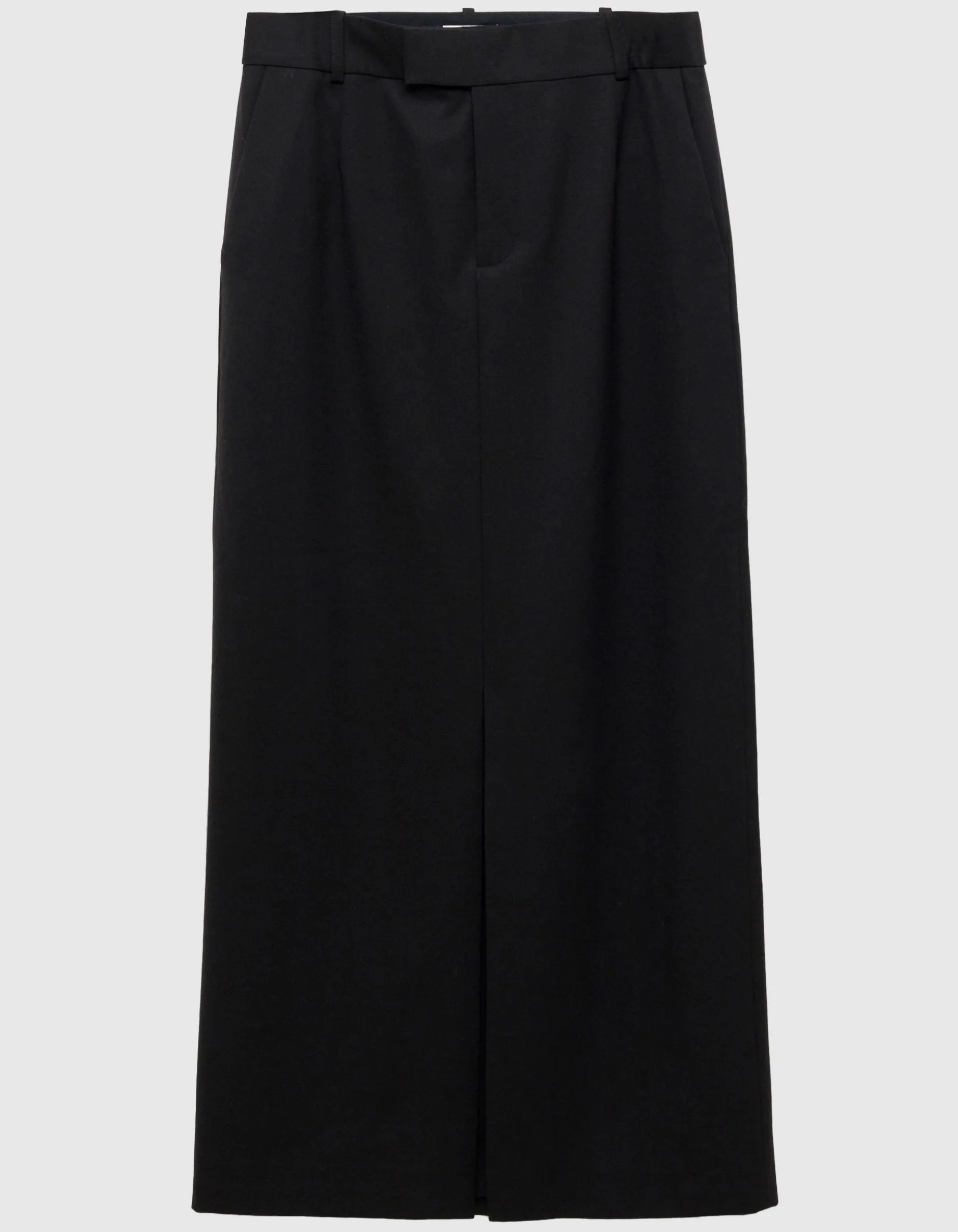 Wide-Leg Satin-Hose