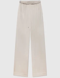 Wide-Leg Seiden-Hose Brody