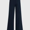 Wide-Leg Woll-Mix Hose