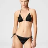 Zig Zag Bikini aus Lamé-Viskose
